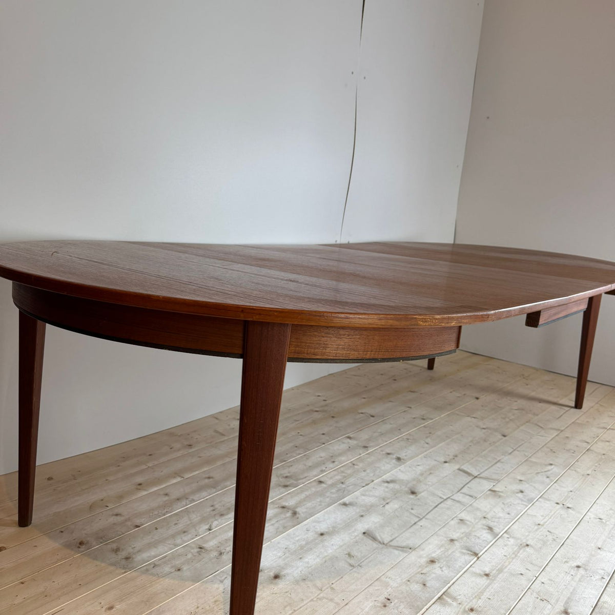 tavolo vintage legno teak sala da pranzo