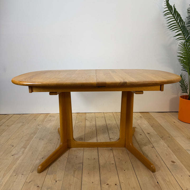 Tavolo da pranzo allungabile in teak, Danimarca 1960