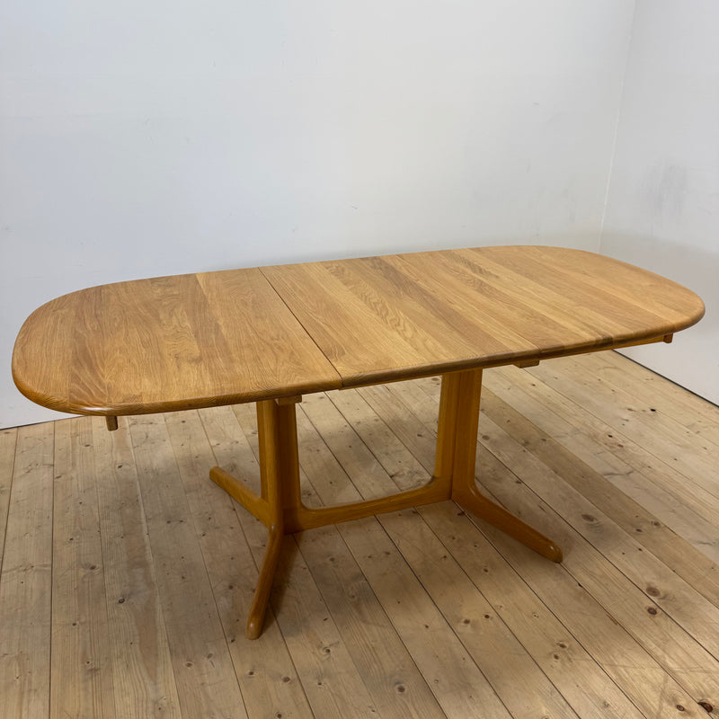 Tavolo da pranzo allungabile in teak, Danimarca 1960