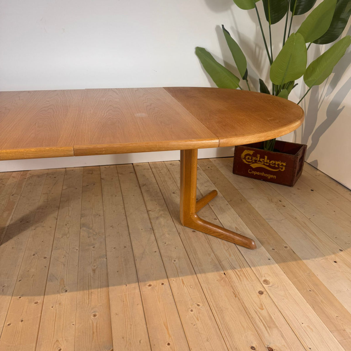 Tavolo rotondo Skovby Møbelfabrik in teak, anni ’60
