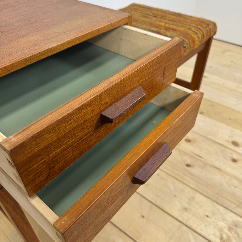 Telephone Bench in teak, Danimarca 1960