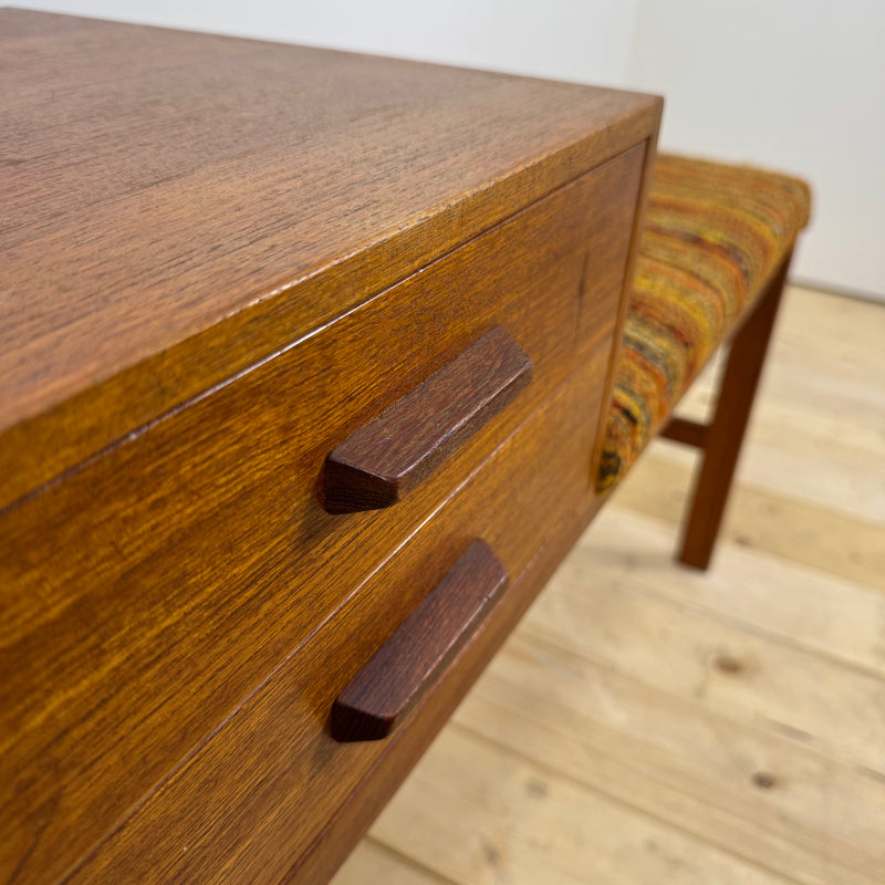 Telephone Bench in teak, Danimarca 1960
